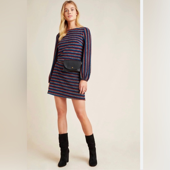 Anthropologie rainbow shimmer tunic dress - Picture 1 of 4